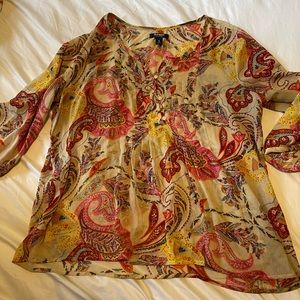 Old Navy Boho Tunic Blouse